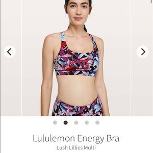 Lululemon Energy Bra